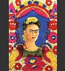 Frida Kahlo The Frame painting
